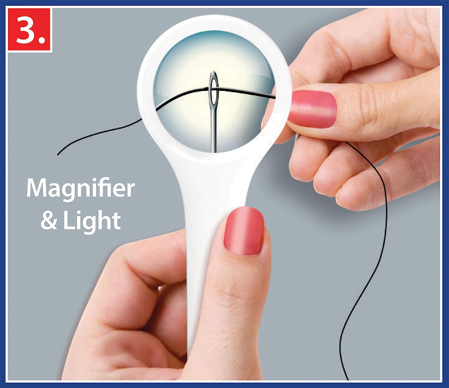 Magical Thread Easy - with Magnifier & Light