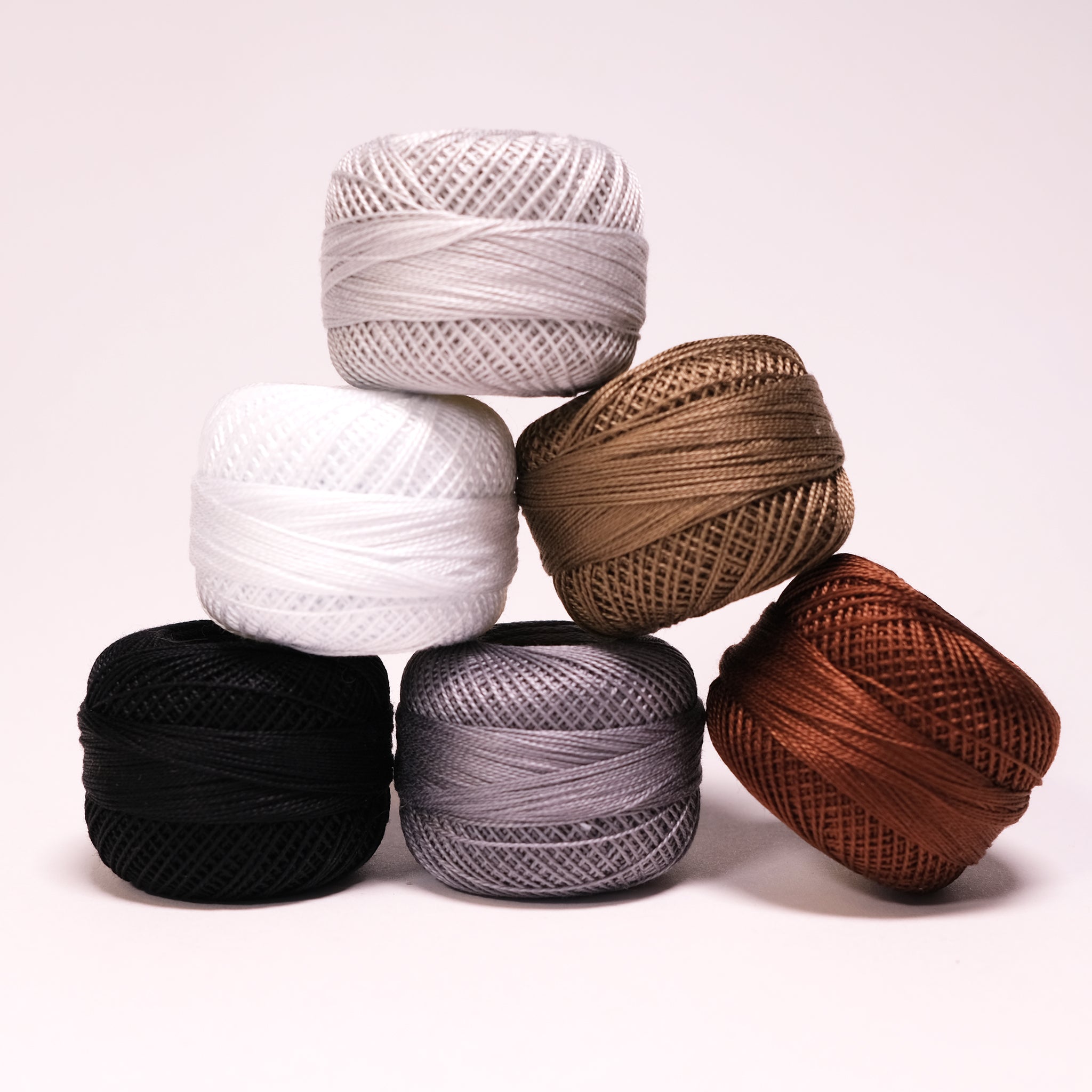 Presencia Finca Perle Katoen ~ Maat #5 ~ Thread Sampler Pack voor naaien, borduren en quilten (03 - Krijt Presencia Finca Perle Katoen ~ Maat #5 ~ Thread Sampler Pack voor naaien, borduren en quilten (03 - Krijt