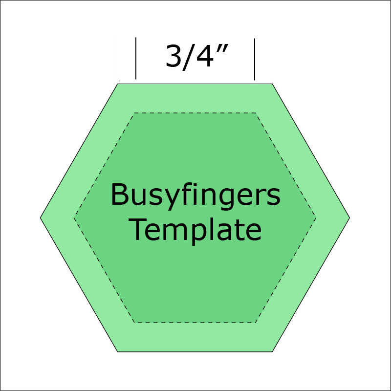 3-4-hexagon-template-from-busyfingers-piece-o-cake-designs for Free Printable 3 Inch Hexagon Template 3/4