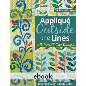 Applique Outside The Lines Digital Download eBook