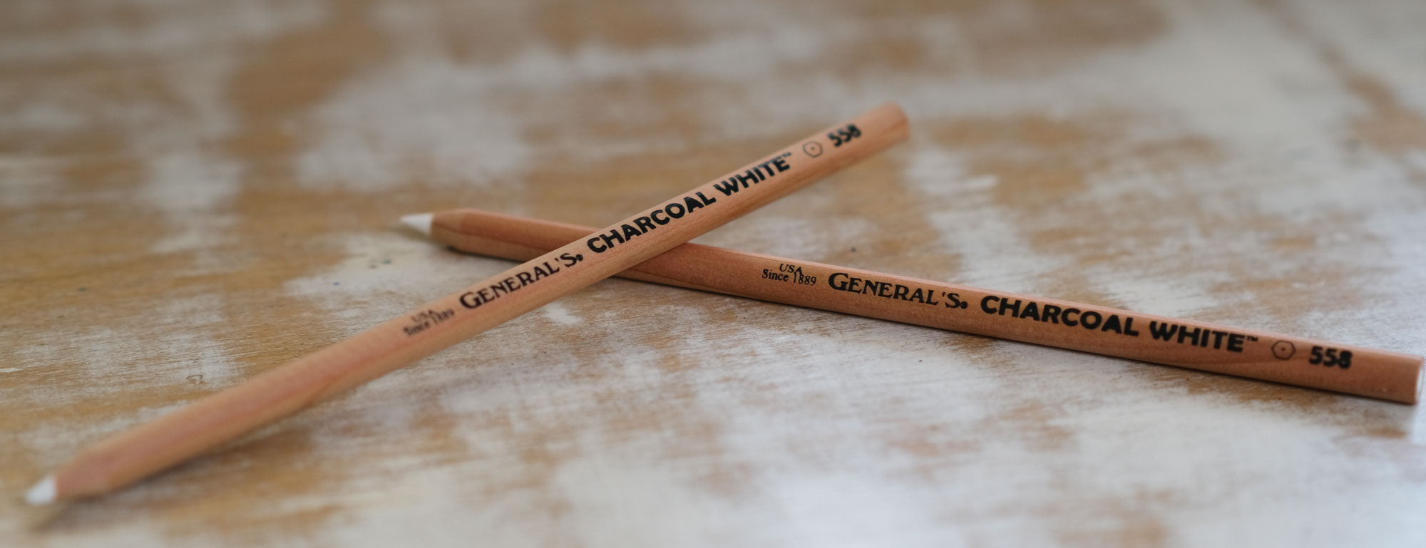 General's White Charcoal Pencil