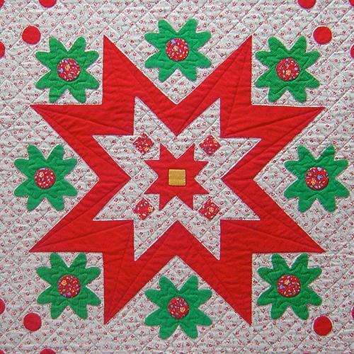 Cinnamon Stitches - Block 5 Snowflakes & Flowers - Digital Download