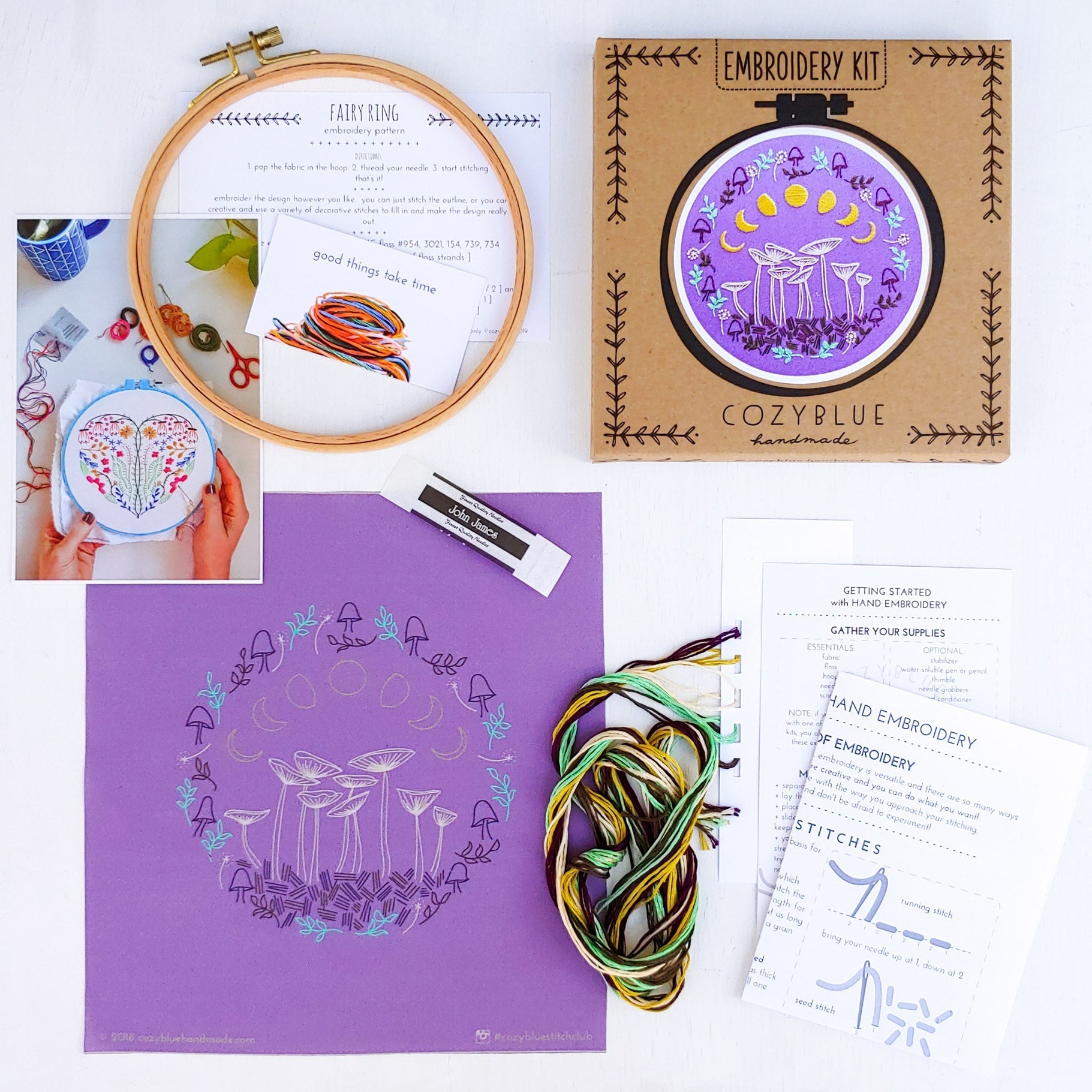 Fairy Ring Embroidery Kit