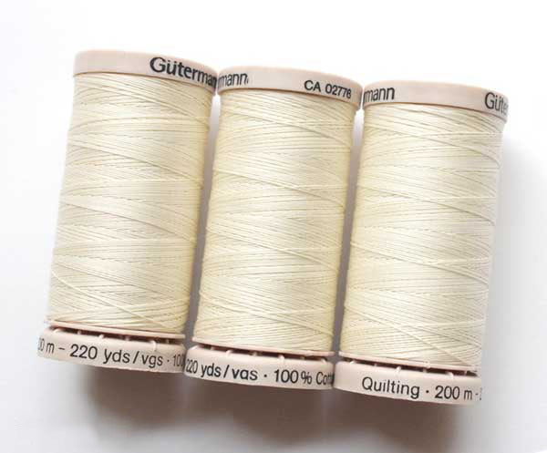 8113 Forest 200m Gutermann Hand Quilting Cotton Thread - Hand Quilting  Cotton - Threads - Notions