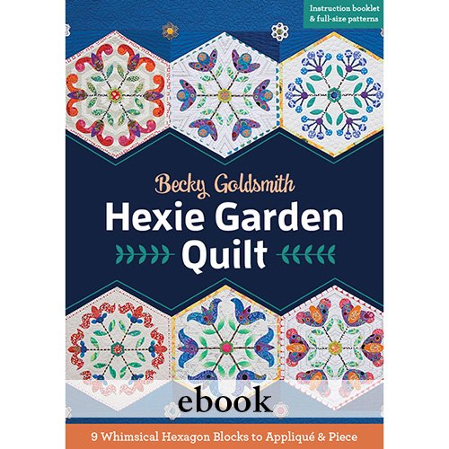 Hexie Garden Quilt - Digital Download