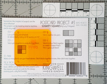 Load image into Gallery viewer, Postcard Project #03: Scrappy Squares from Jen Kingwell Designs
