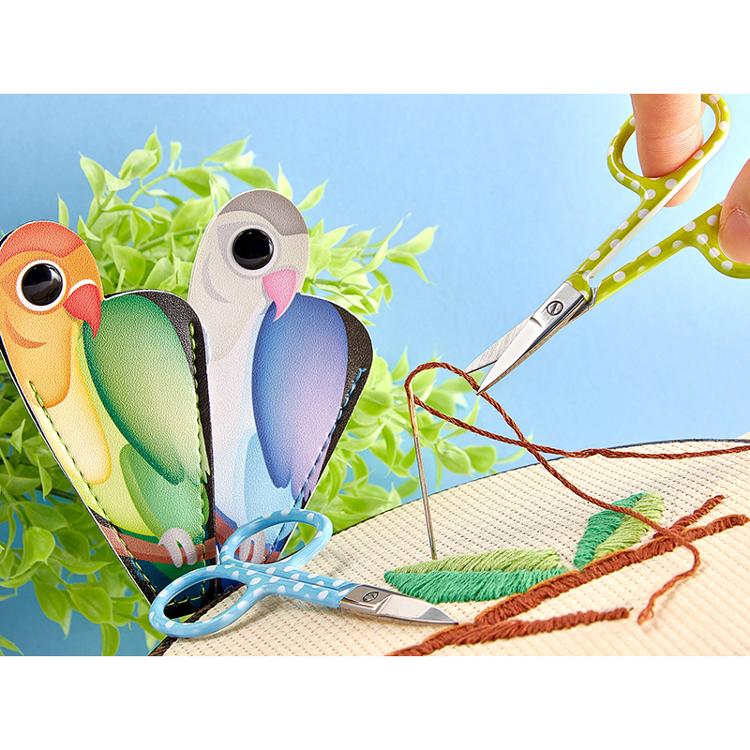 Embroidery Scissor with Parrot Sheath