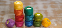 Load image into Gallery viewer, Perle Cotton Rainbow Thread Pack - size 12
